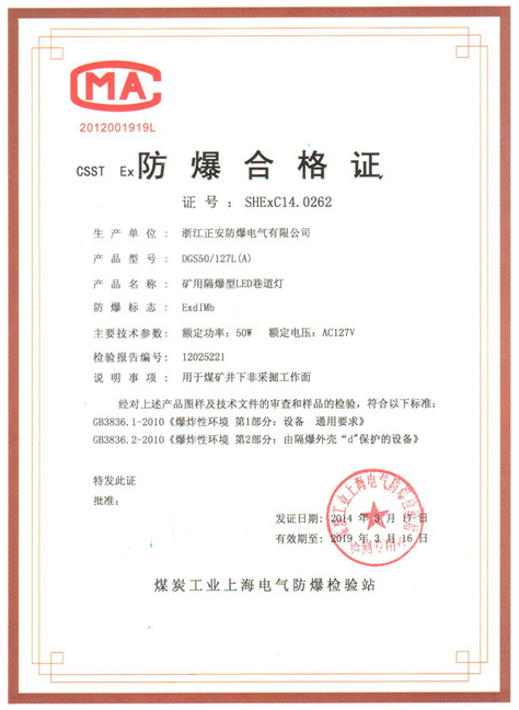 DGS50/127L(A)防爆 DGS50/127L(A)防爆